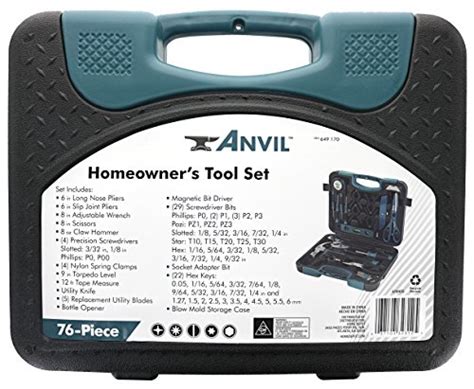 anvil 76 piece tool kit.